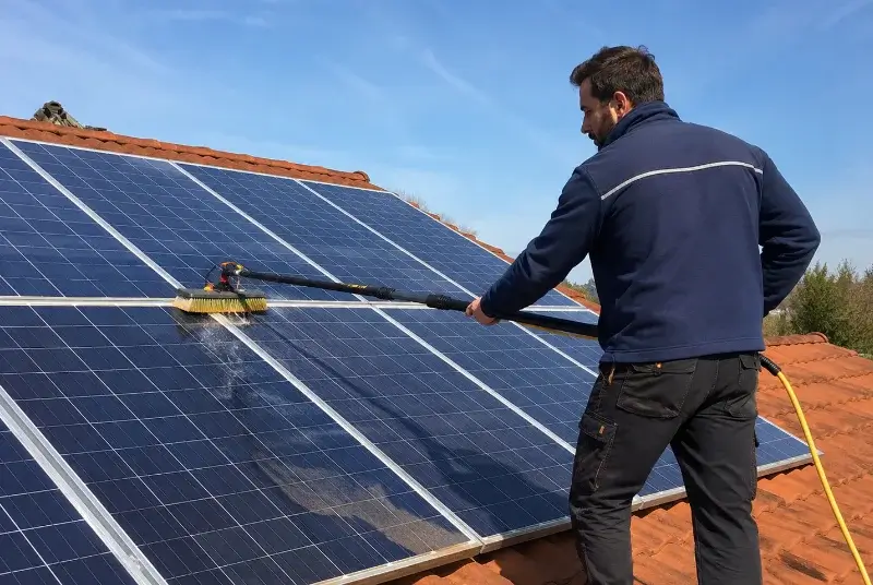 Nettoyage et entretien de panneaux solaires à Landaul